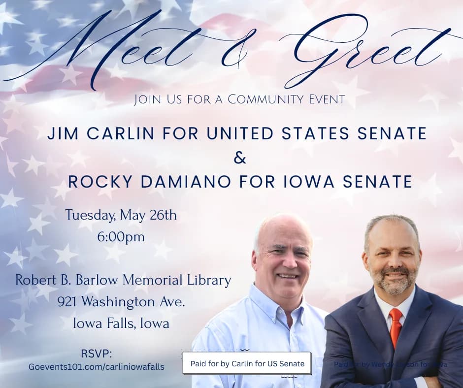 Join Jim for a Meet & Greet with Rocky Damiano on May 26