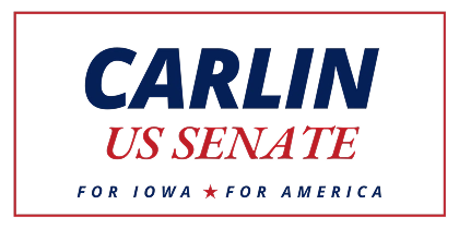Carlin for US Senate logo